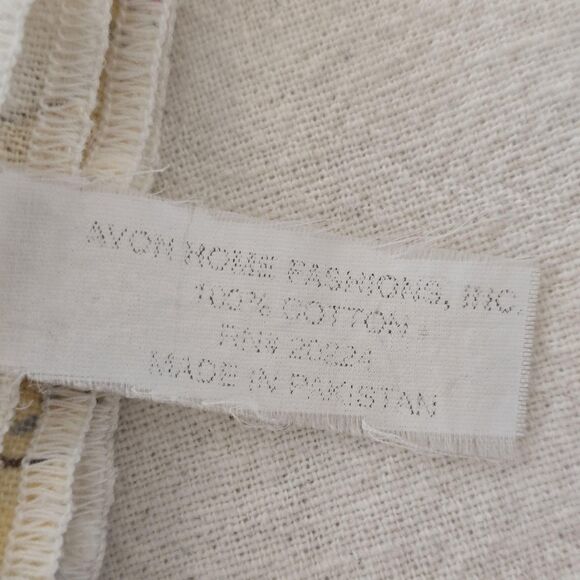 80s VTG Avon Home Fashions Cotton Flannel Bunny Rabbit Throw Blanket Easter - Picture 7 of 12